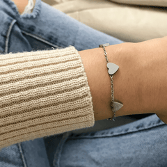 Woollers Pulsera Corazones Lovely
