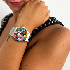 Woollers reloj Alika esfera Flores