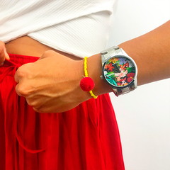 Woollers reloj Alika esfera Flores estampadas