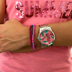 Woollers Reloj Bali Esfera de piñas