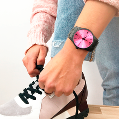 Woollers Reloj Bubbaboo Esfera rosa