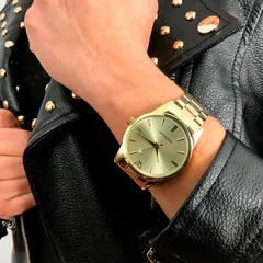 Reloj Woollers Empire Dorado Esfera Dorada