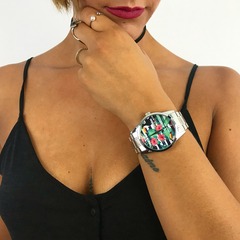 Woollers reloj Lolana esfera tucanes estampados